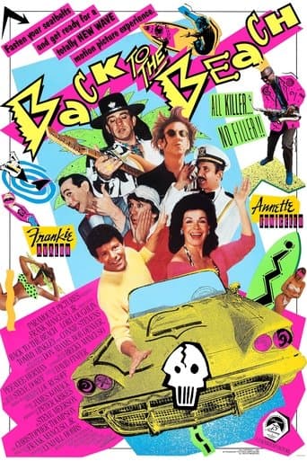 Back To The Beach (1987) – official movie poster