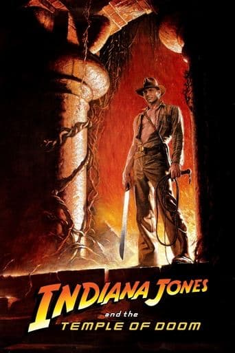 Indiana Jones And The Temple Of Doom (1984) – official movie poster